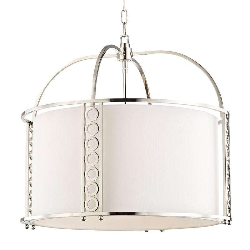 Infinity 8 Light Large Pendant-Hudson Valley-HVL-6724-PN-PendantsPolished Nickel-2-France and Son