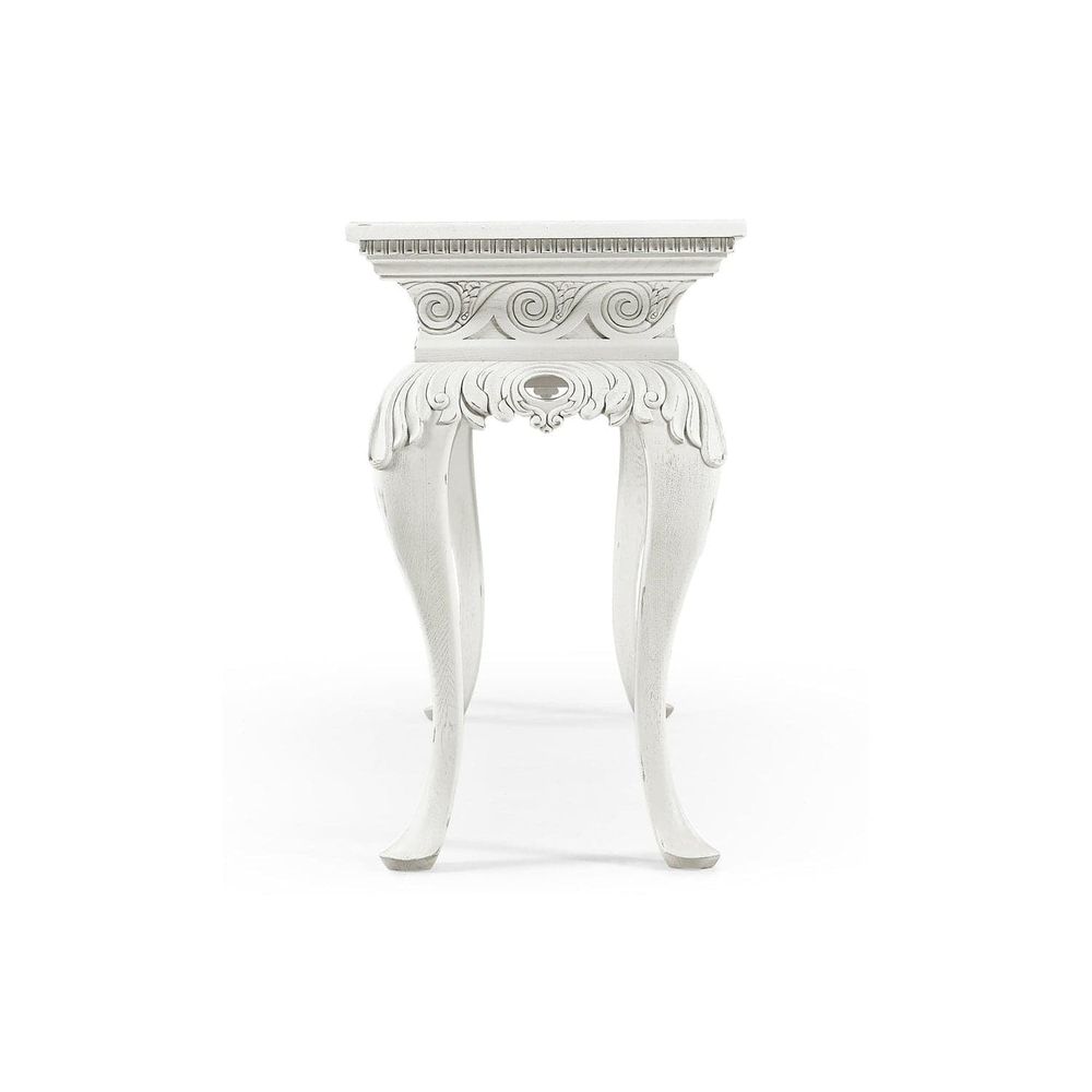 Incus Carved Console Table by Jonathan Charles Console Tables JCHARLES