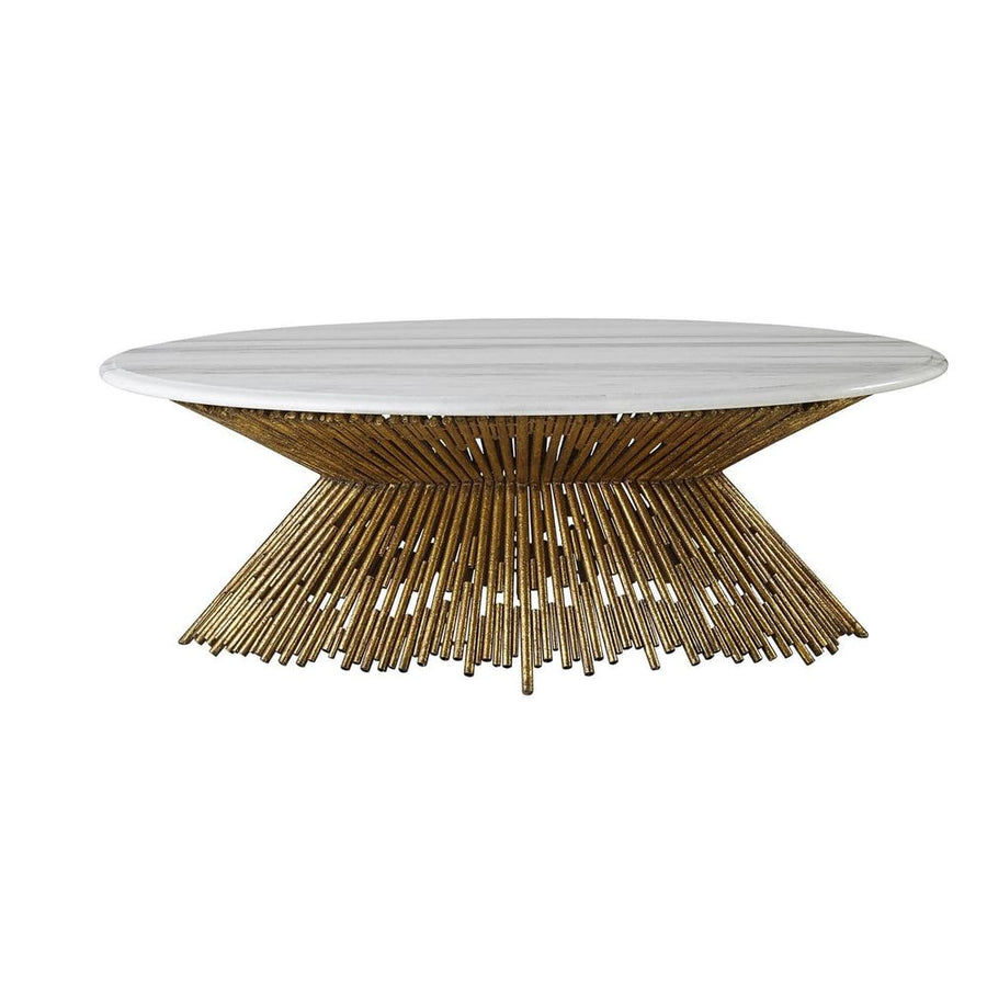 Pick Up Sticks Cocktail Table Base-Ambella-AMBELLA-05237-640-003-Coffee TablesGold Leaf-5-France and Son