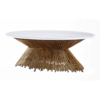 Pick Up Sticks Cocktail Table Base-Ambella-AMBELLA-05237-640-003-Coffee TablesGold Leaf-1-France and Son