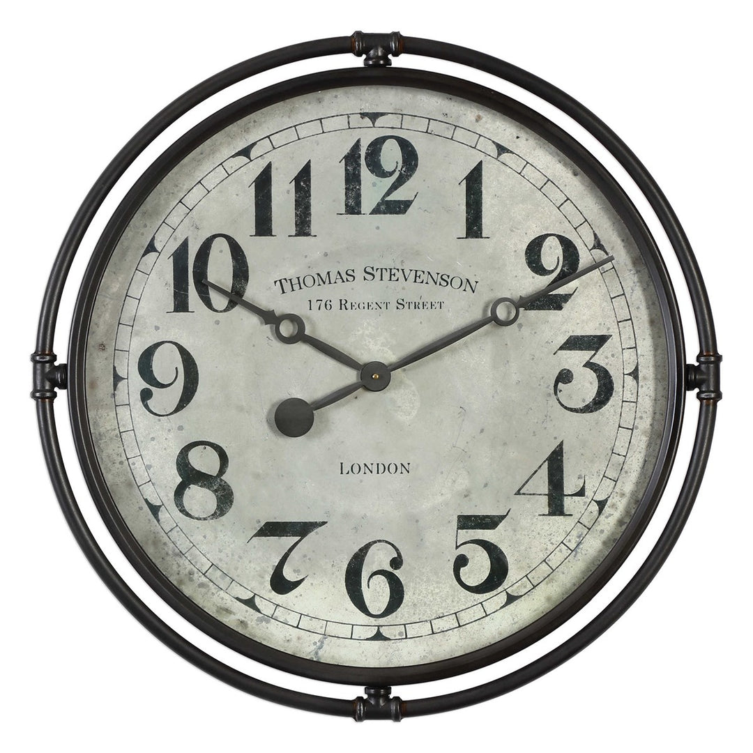 Nakul Industrial Wall Clock-Uttermost-UTTM-06449-Clocks-1-France and Son