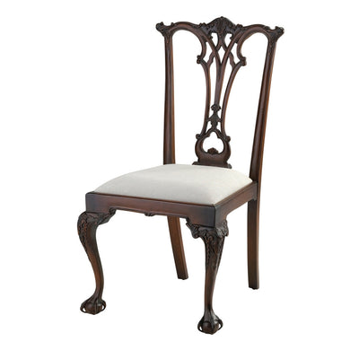 Chippendale Side Chair-Alden Parkes-ALDEN-DC-CHP/S-Dining Chairs-1-France and Son