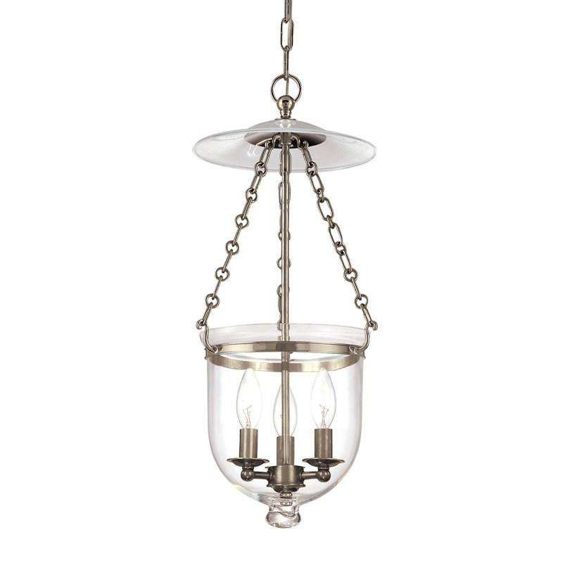 Hampton 3 Light Pendant-Hudson Valley-HVL-252-HN-C1-PendantsHistoric Nickel-1-France and Son