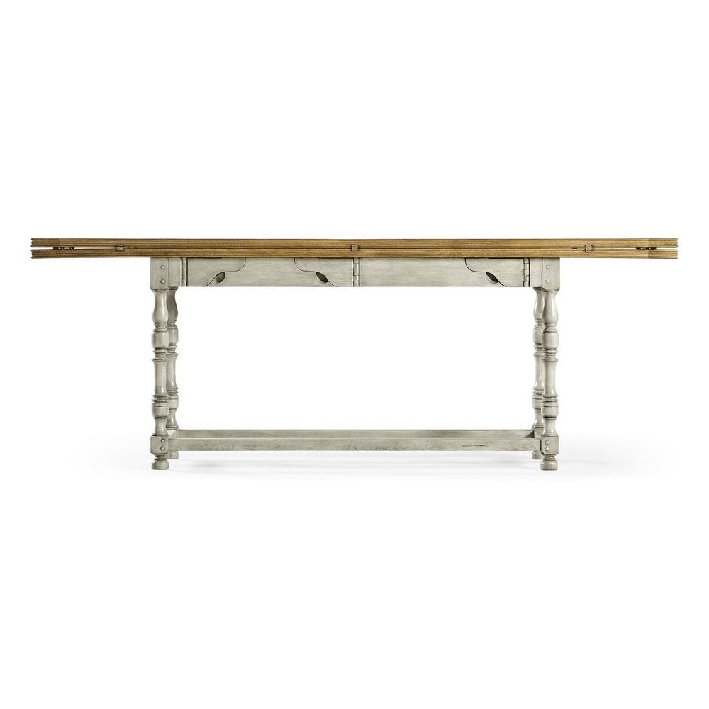 Dielectric Hunt Table-Jonathan Charles-JCHARLES-492095-86L-NSO-Side Tables-2-France and Son