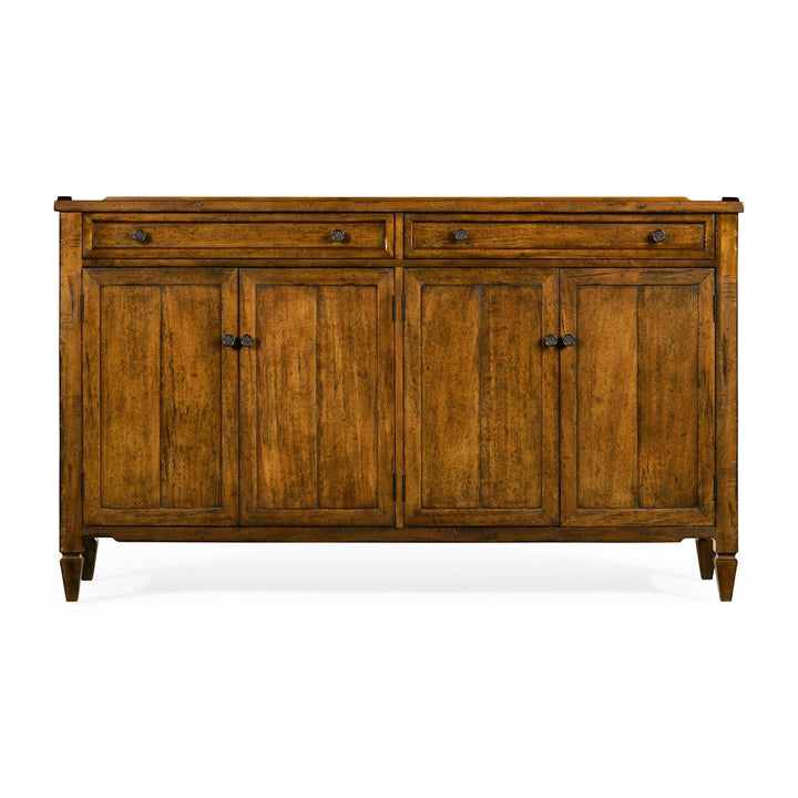 38" Four-Door Sideboard-Jonathan Charles-JCHARLES-491042-CFW-Sideboards & CredenzasCountry Walnut-2-France and Son