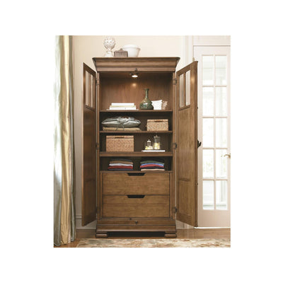 New Lou Tall Cabinet-Universal Furniture-UNIV-071160-Bookcases & Cabinets-2-France and Son