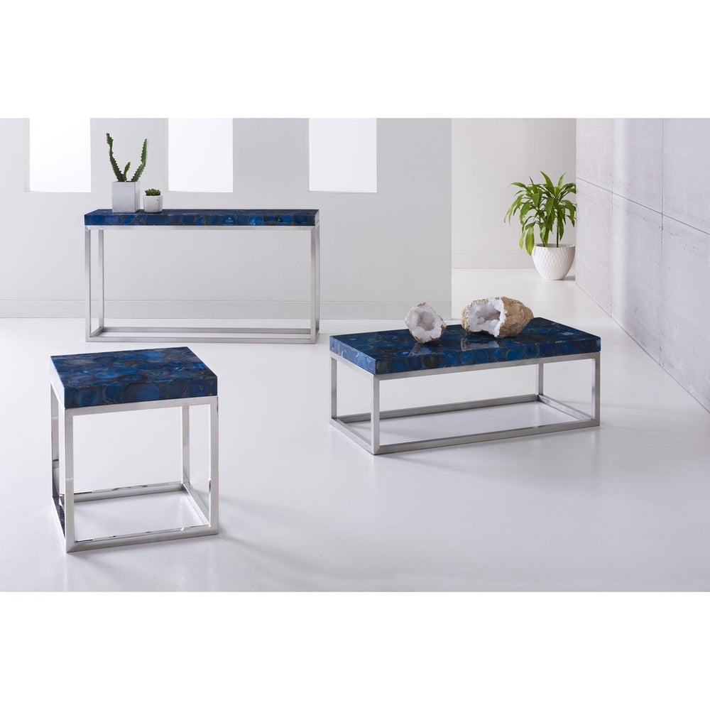 Agate Console Table-Phillips Collection-PHIL-CH87919-Console TablesBlue-2-France and Son