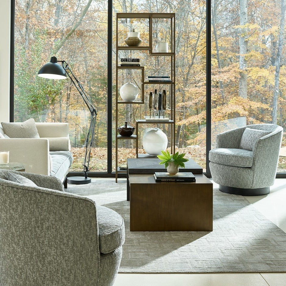 Modern Collection - Bunching Etagere-Universal Furniture-UNIV-847850-Bookcases & CabinetsOrson Onyx-3-France and Son