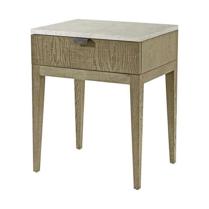 Catalina Single Drawer Nightstand-Theodore Alexander-THEO-TA50092.C306-NightstandsDune-2-France and Son