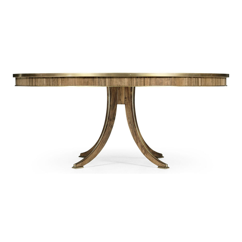 Hamilton 72" Round Dining Table-Jonathan Charles-JCHARLES-496000-72L-PGA-Dining Tables-2-France and Son
