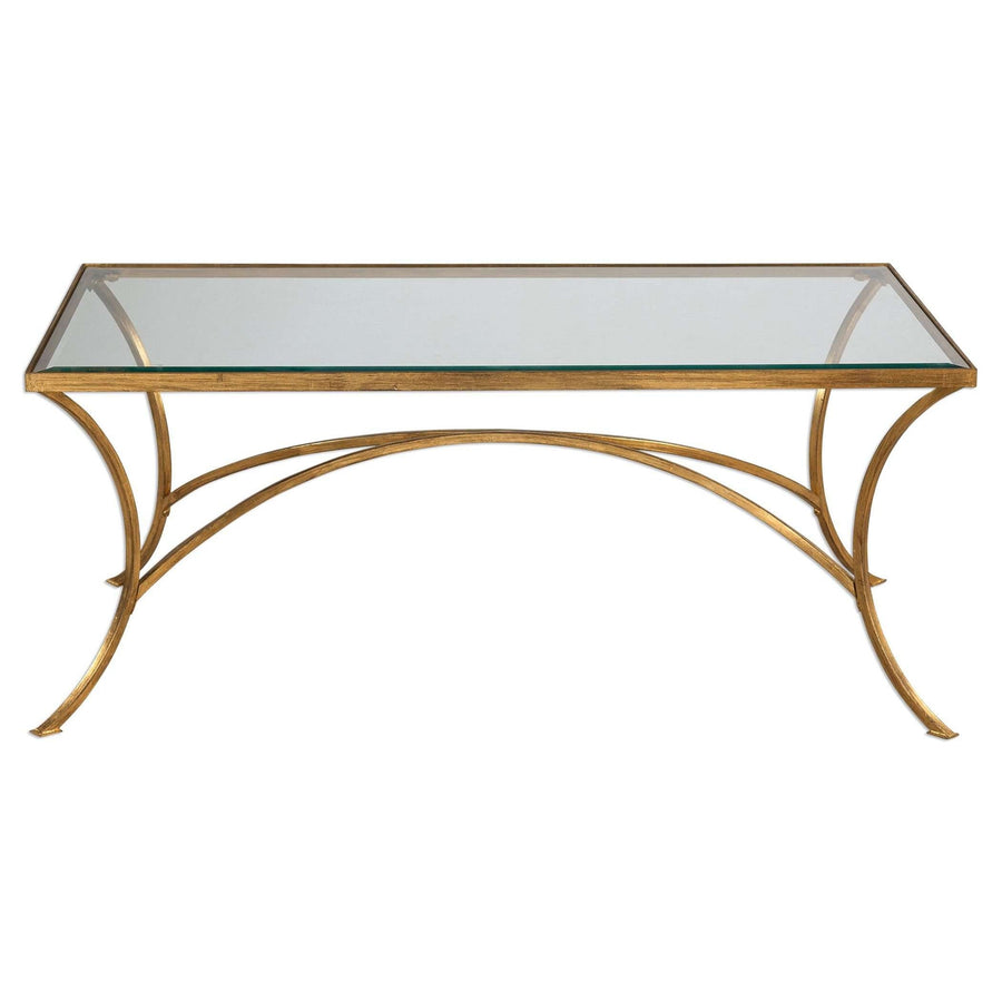 Alayna Gold Coffee Table-Uttermost-UTTM-24639-Coffee Tables-1-France and Son