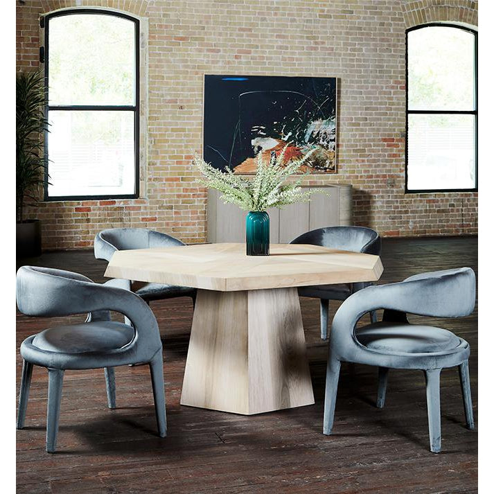 Brooklyn Dining Table-Four Hands-STOCK-UWES-184-Dining TablesBlonde Yukas-3-France and Son