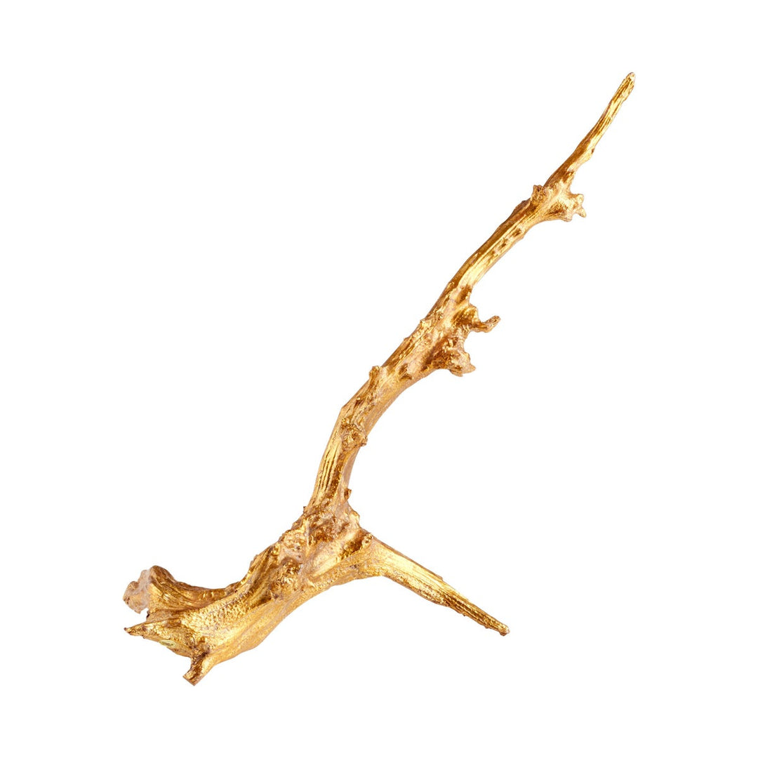Drifting Gold Sculpture-Cyan Design-CYAN-09133-Decorative ObjectsSmall-2-France and Son