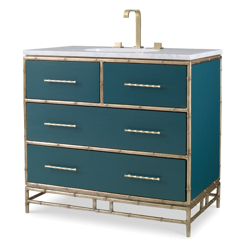 Chinoiserie Sink Chest-Ambella-AMBELLA-09175-110-333-Bathroom SinksPeacock-2-France and Son