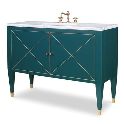Beaumont Sink Chest - Peacock-Ambella-AMBELLA-09209-110-433-Bathroom Sinks-1-France and Son