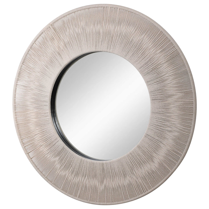 Uttermost Sailor's Knot Round Mirror-Uttermost-UTTM-09651-MirrorsNatural-6-France and Son