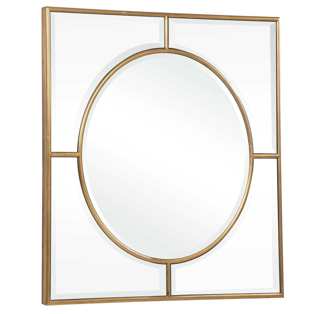 Uttermost Stanford Gold Square Mirror-Uttermost-UTTM-09673-Mirrors-4-France and Son