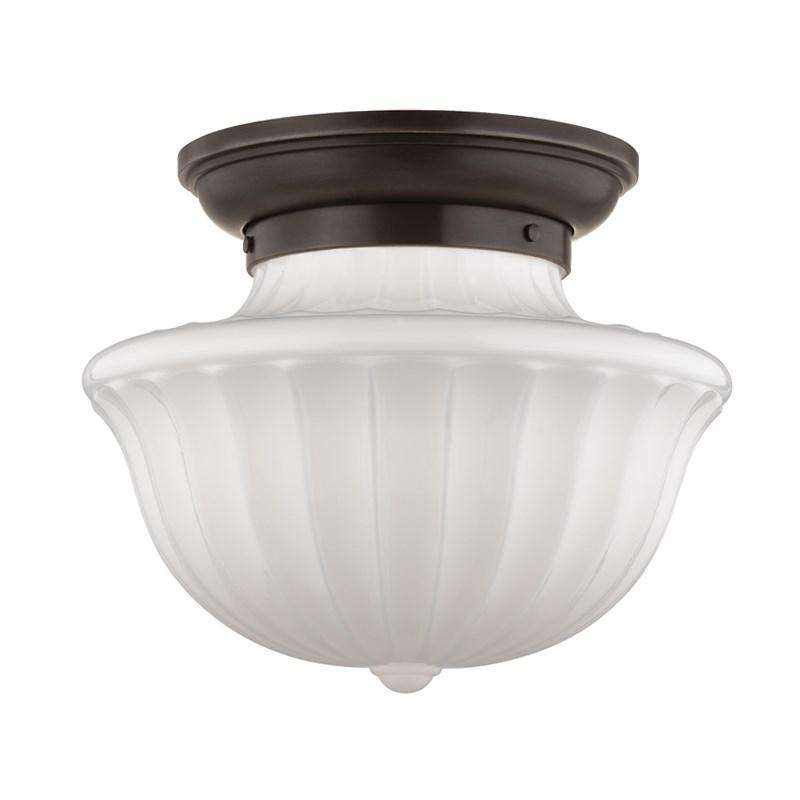 Dutchess 2 Light Large Flush Mount Old Bronze-Hudson Valley-HVL-5015F-OB-Flush Mounts-1-France and Son