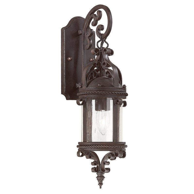 Pamplona 1Lt Wall Lantern-Troy Lighting-TROY-BCD9121OBZ-Outdoor Lighting-1-France and Son