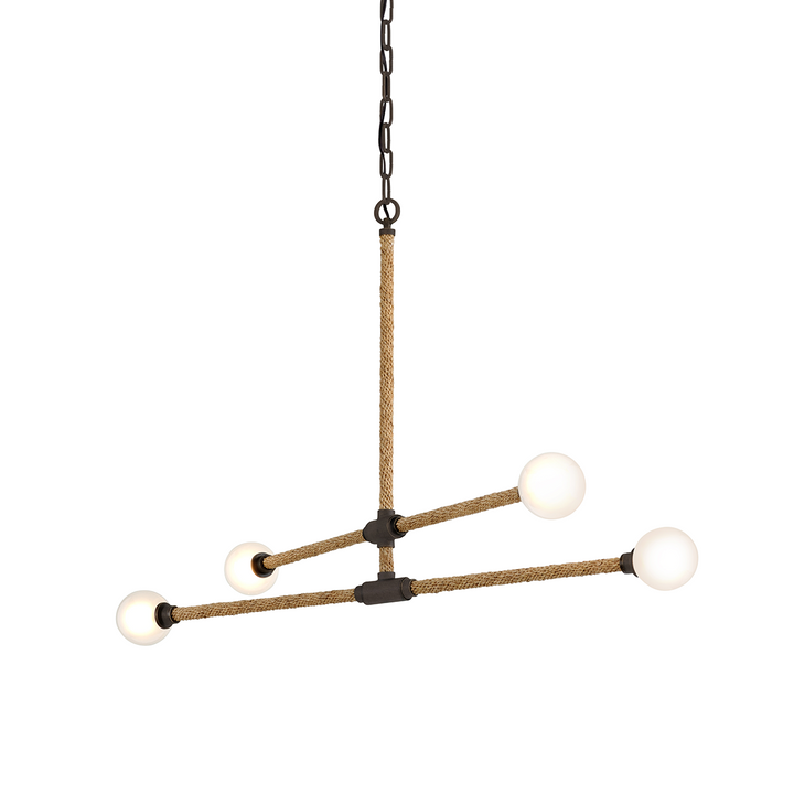 Nomad 4 Light Linear Pendant-Troy Lighting-TROY-F7254-Pendants-1-France and Son