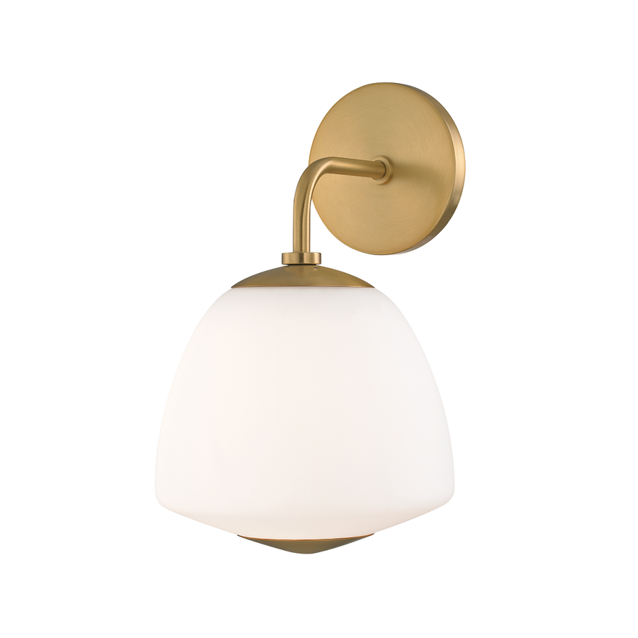 Jane 1 Light Wall Scone-Mitzi-HVL-H288101-AGB-Outdoor Wall SconcesAged Brass-1-France and Son