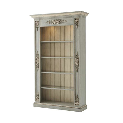 The Landry Bookcase-Theodore Alexander-THEO-TA63001.C148-Bookcases & CabinetsBoden Finish with White Tipping-1-France and Son