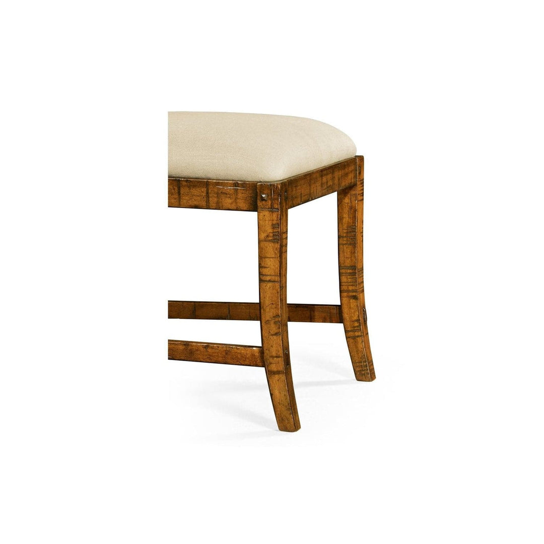 Casual Planked Dining Side Chair-Jonathan Charles-JCHARLES-491076-SC-DTD-F400-Dining ChairsDark Driftwood-5-France and Son