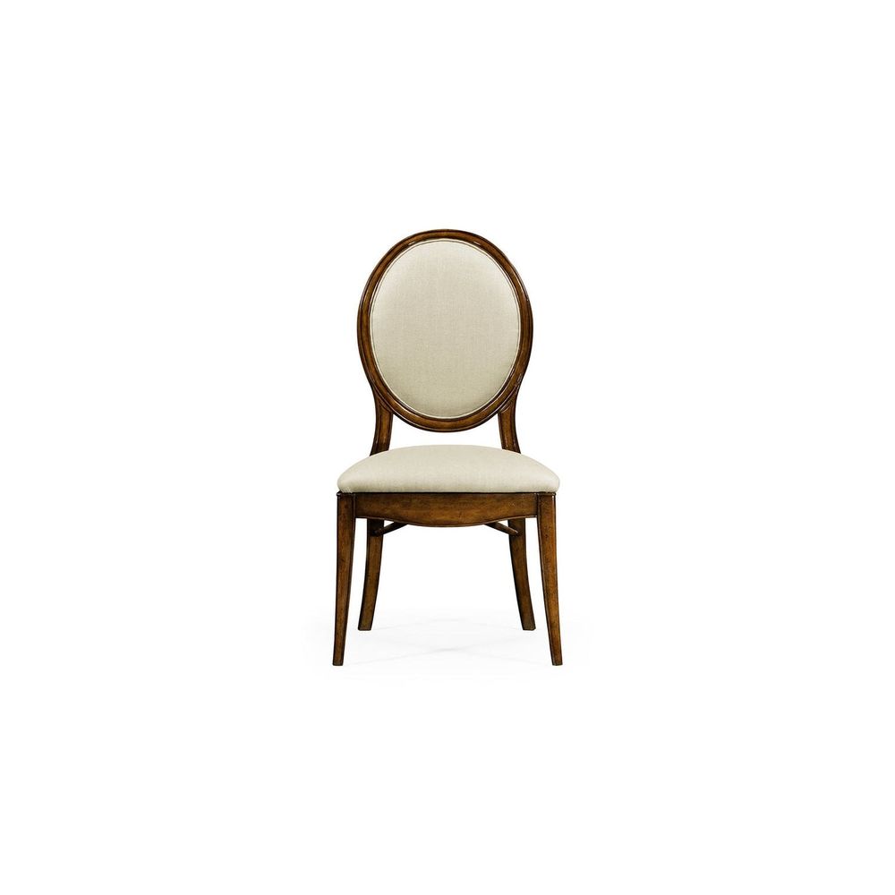 Stacking Spoon Back Walnut Dining Side Chair-Jonathan Charles-JCHARLES-495380-SC-WAL-F001-Dining Chairs-2-France and Son