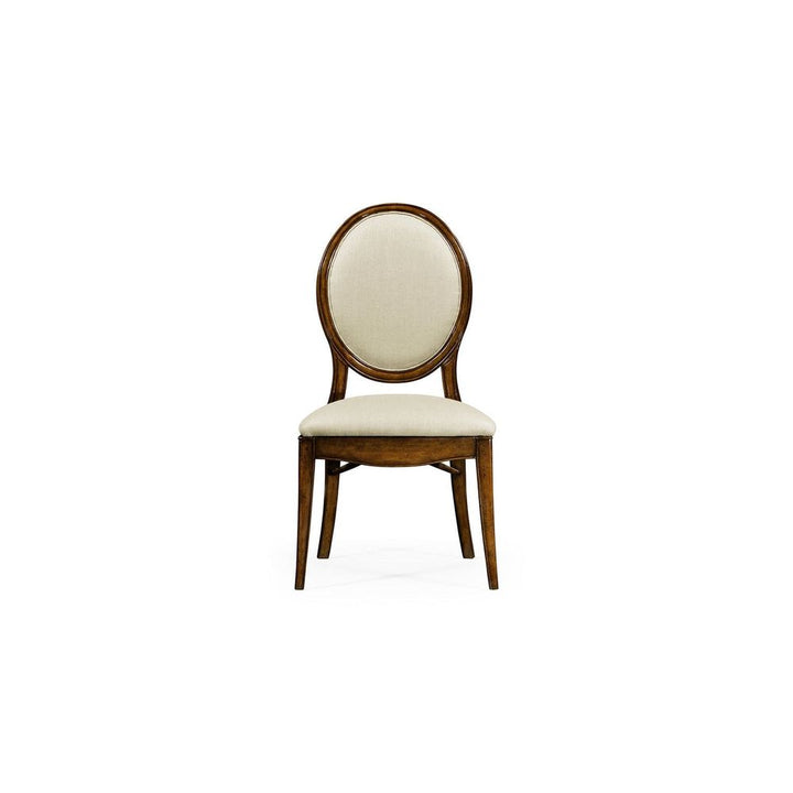 Stacking Spoon Back Walnut Dining Side Chair-Jonathan Charles-JCHARLES-495380-SC-WAL-F001-Dining Chairs-2-France and Son