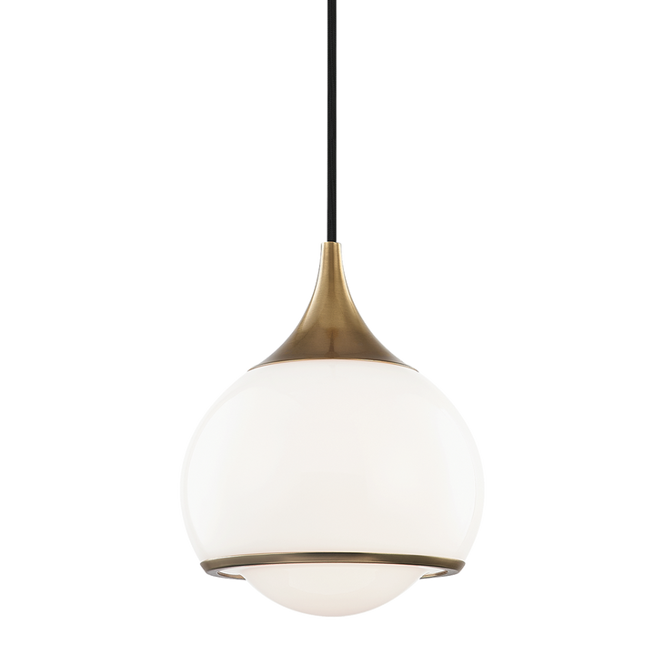 Reese 1 Light Pendant-Mitzi-HVL-H281701S-AGB-PendantsAged Brass-Small-7-France and Son