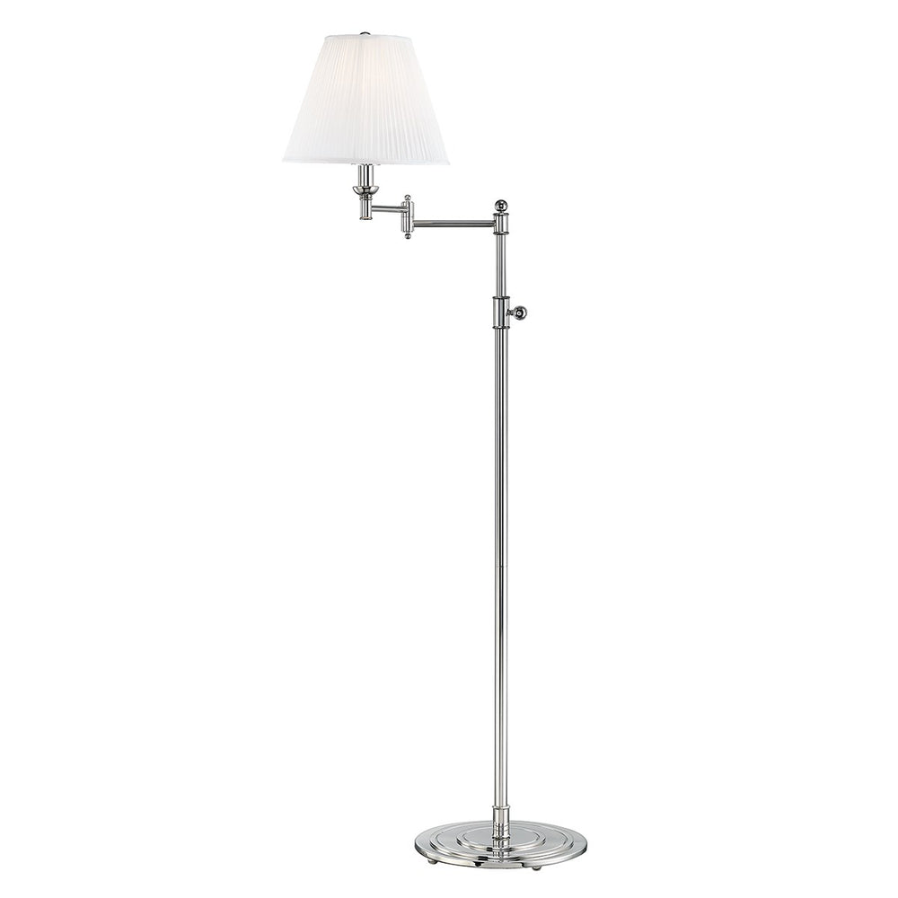 Signature No.1 Floor Lamp-Hudson Valley-HVL-MDSL601-AGB-Floor LampsAged Brass-2-France and Son