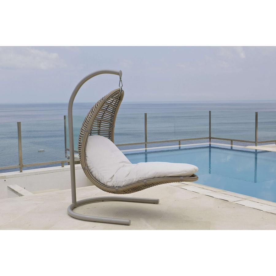 Drone Hanging Chair by Skyline-Skyline Design-SKYLINE-2987-Set-Outdoor Lounge Chairs-1-France and Son