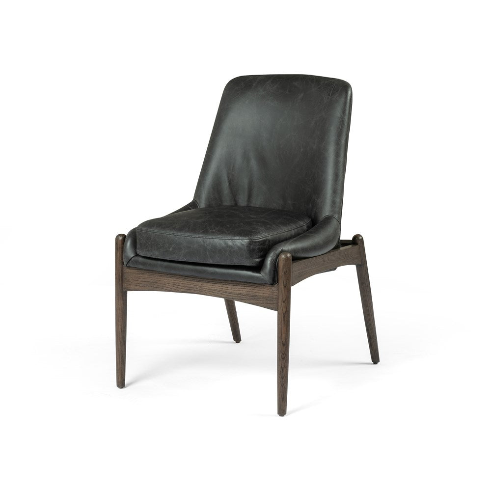 Braden Dining Chair-Four Hands-FH-100074-009-Dining ChairsDurango Smoke Leather-6-France and Son