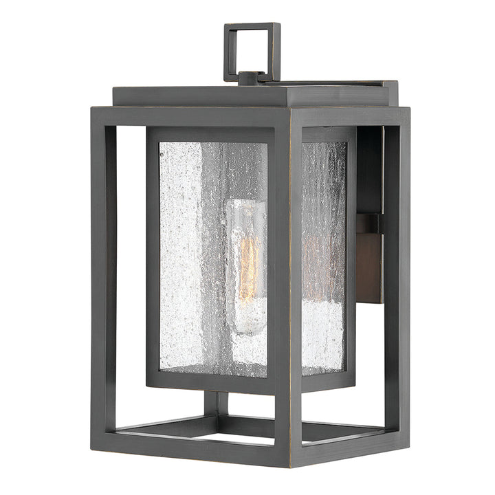 Outdoor Republic Small Wall Sconce-Hinkley Lighting-HINKLEY-1000OZ-Outdoor Wall SconcesOil Rubbed Bronze-1-France and Son