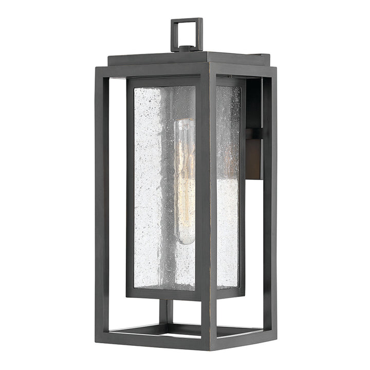 Outdoor Republic Medium Wall Sconce-Hinkley Lighting-HINKLEY-1004OZ-Outdoor Wall SconcesSatin Nickel-5-France and Son