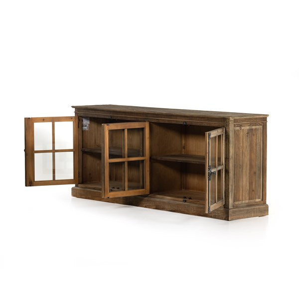Monaco Sideboard-Old Pine-Four Hands-FH-100539-003-Sideboards & Credenzas-4-France and Son