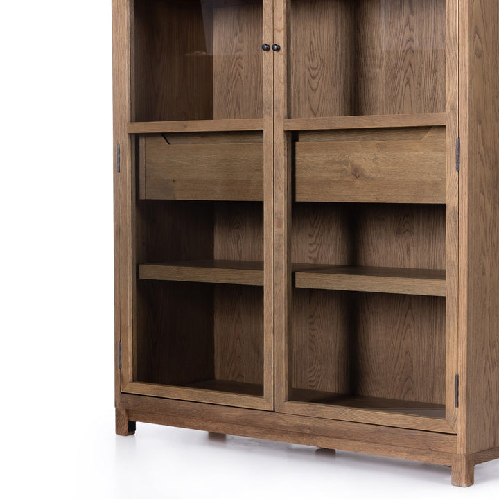 Millie Cabinet-Four Hands-FH-100599-002-Bookcases & CabinetsDrifted Oak-8-France and Son