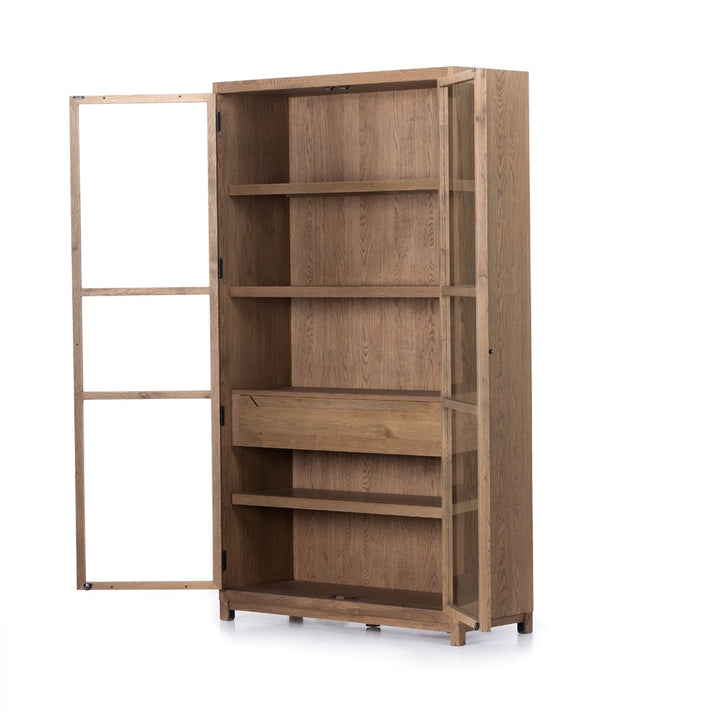Millie Cabinet-Four Hands-FH-100599-002-Bookcases & CabinetsDrifted Oak-7-France and Son