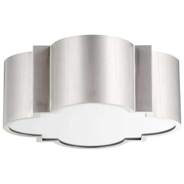 Wyatt 2LT Ceiling Mount-Cyan Design-CYAN-10061-Flush MountsWyatt 2LT Ceiling Mount (Satin Nickel)-1-France and Son