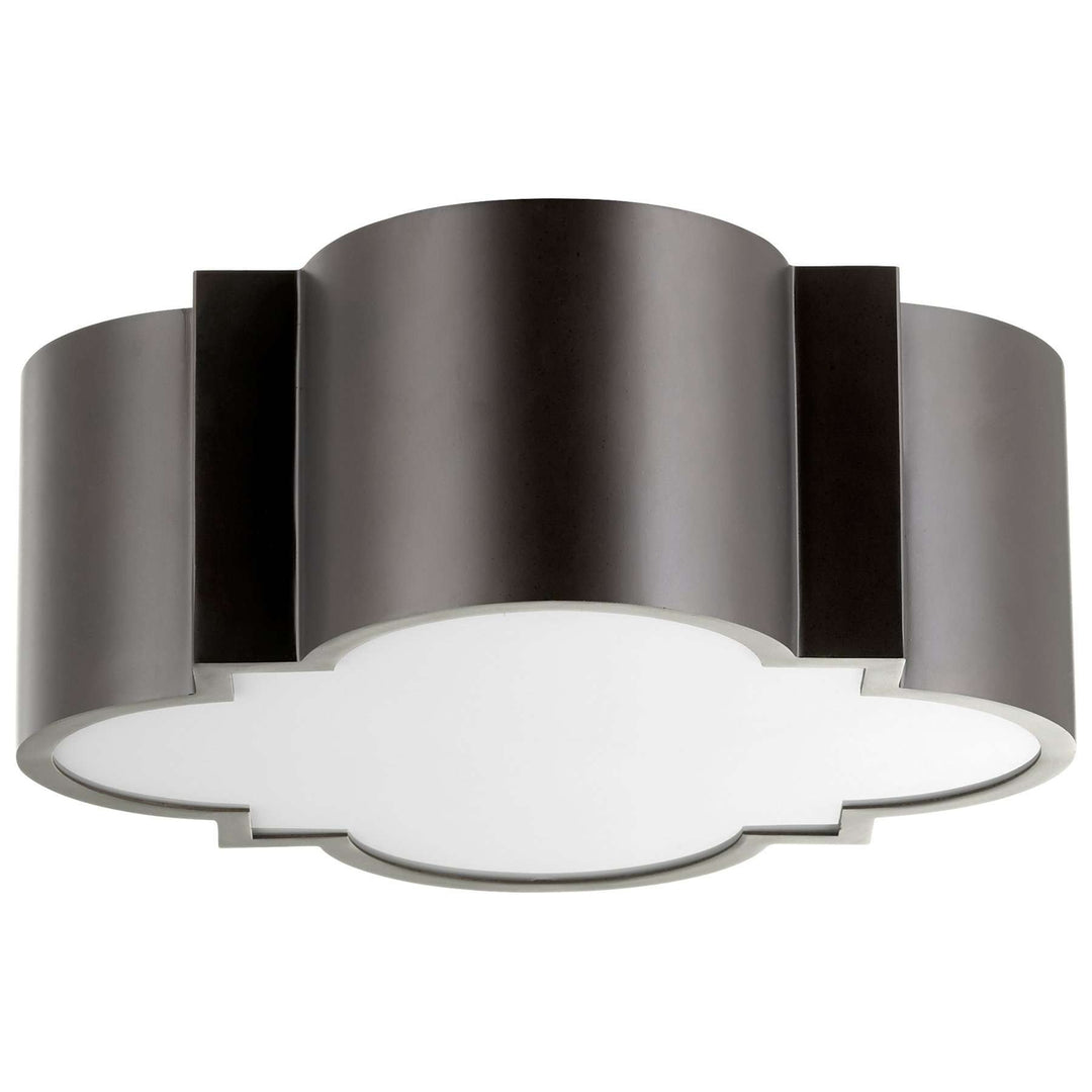 Wyatt 2LT Ceiling Mount-Cyan Design-CYAN-10065-Flush MountsWyatt 2LT Ceiling Mount (Noir)-2-France and Son