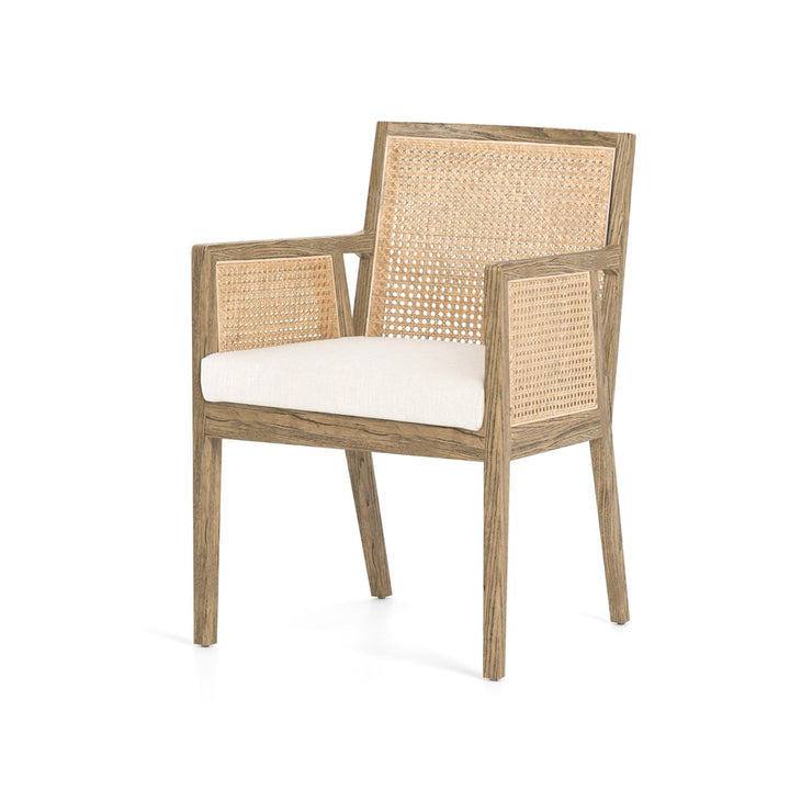 Antonia Cane Dining Arm Chair-Four Hands-STOCKR-FH-101019-007-Dining ChairsTOASTED PARAWOOD-8-France and Son