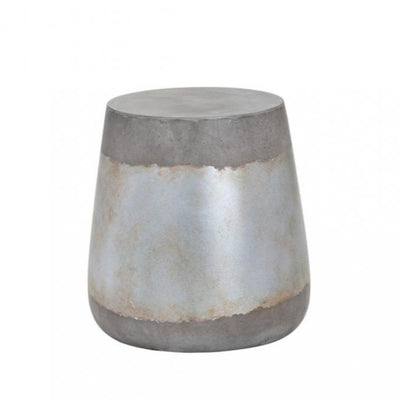 Aries Side Table-Sunpan-SUNPAN-101376-Side TablesSilver-9-France and Son