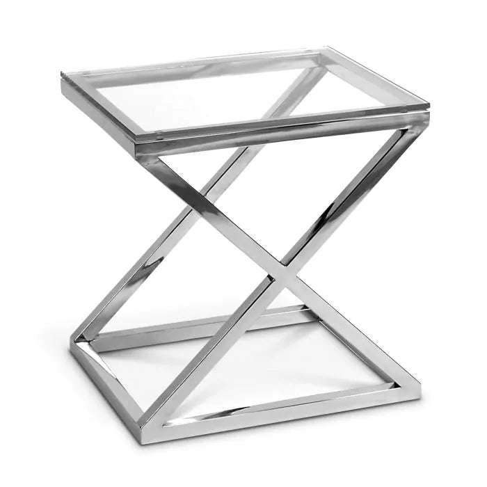 Side Table Criss Cross-Eichholtz-EICHHOLTZ-101406-Side TablesSide Table-1-France and Son