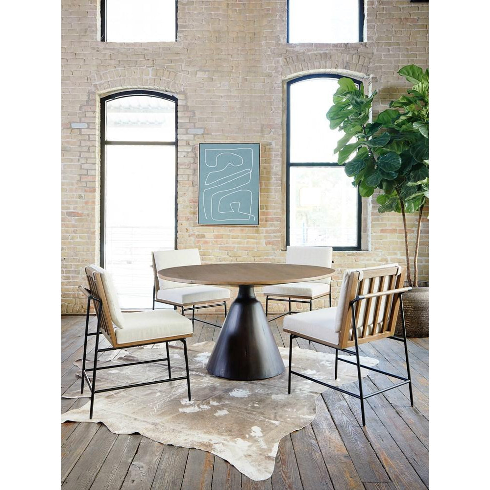 Bronx Dining Table-Four Hands-FH-101447-002-Dining TablesLight Brushed-2-France and Son