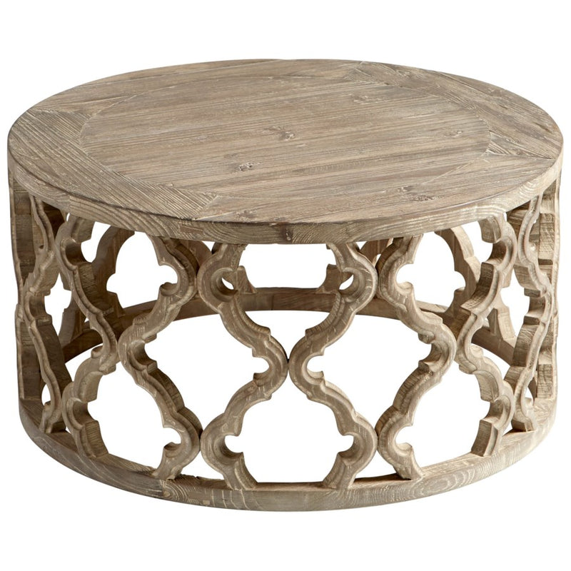 Sirah Coffee Table-Cyan Design-CYAN-10224-Coffee TablesWeathered Pine-9-France and Son