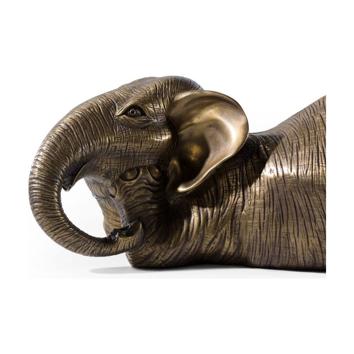 Decorative Objects Under The African Sun Decorative Brass Elephants