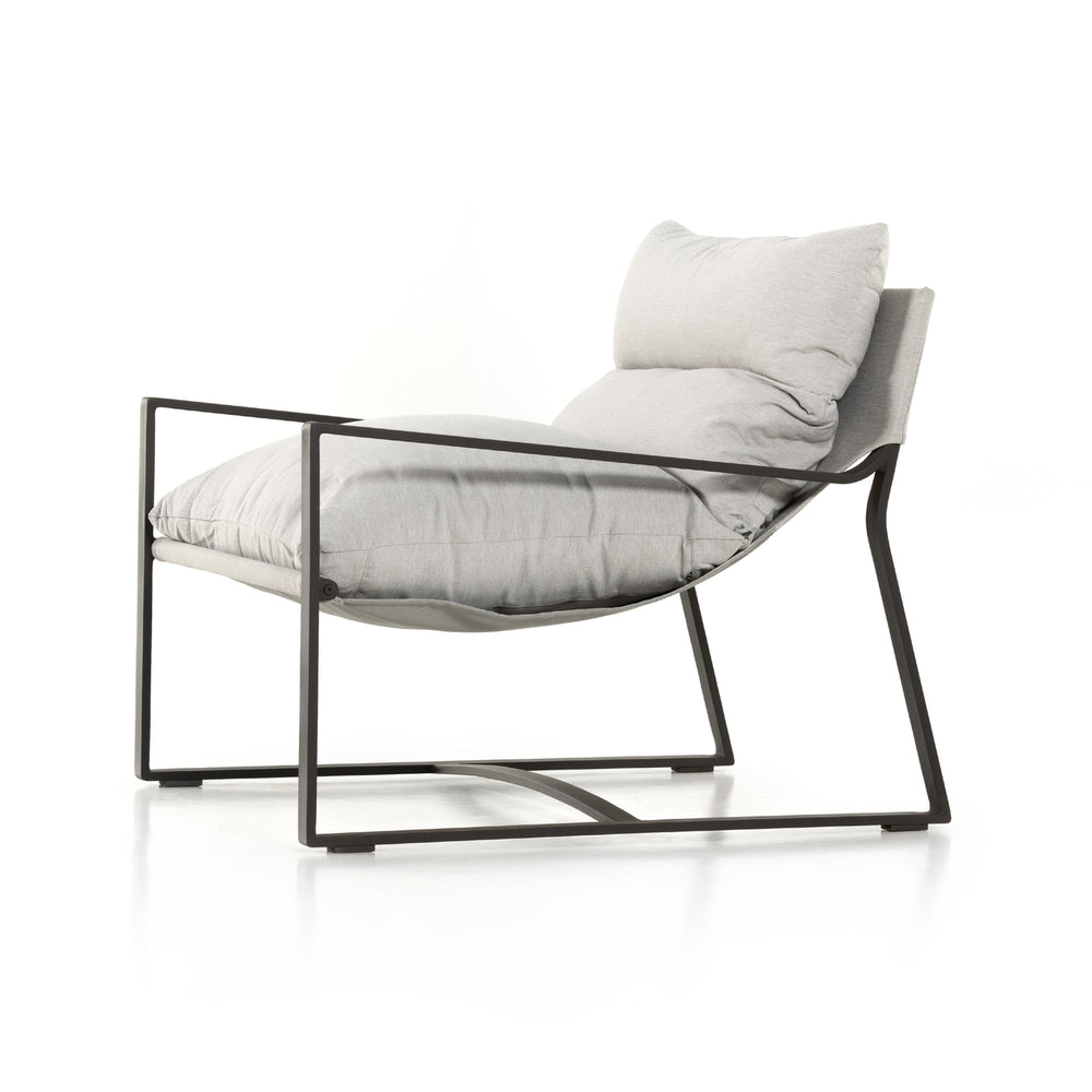 Avon Outdoor Sling Chair-Four Hands-FH-102479-003-Outdoor Lounge ChairsStone Grey-8-France and Son