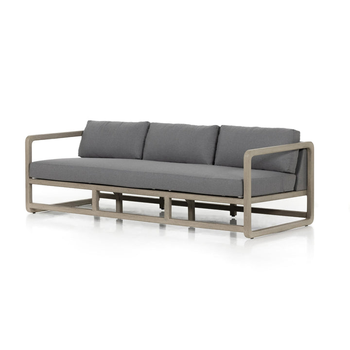 Callan Outdoor Sofa - 90"-Four Hands-FH-102511-002-Outdoor SofasWeathered Grey-2-France and Son