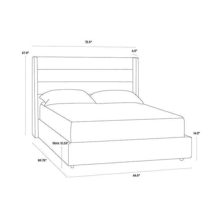 Emmit Bed-Sunpan-SUNPAN-102251-BedsKing-quarry-11-France and Son