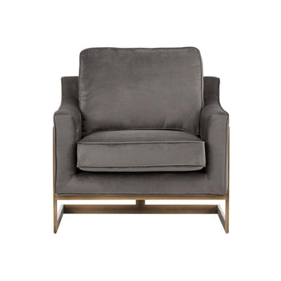 Kalmin Armchair-Sunpan-SUNPAN-104983-Lounge ChairsAbbington Black-100% Polyester-20-France and Son